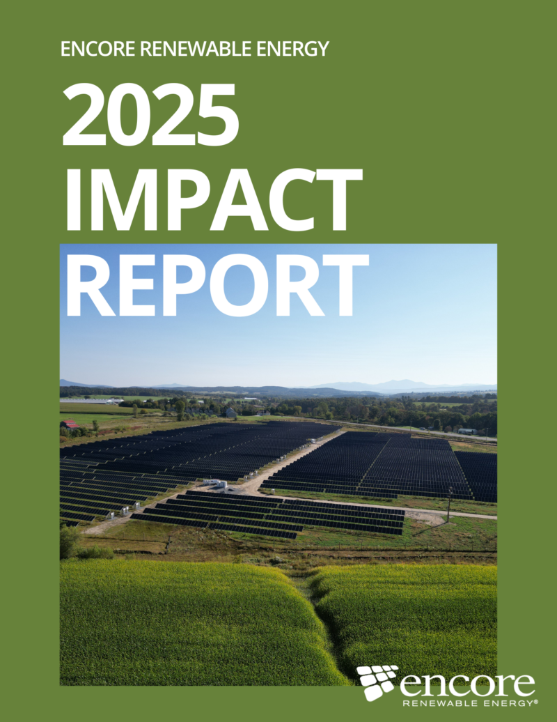 Encore releases 2025 Impact Report - Encore Renewable Energy